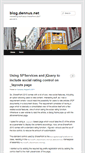 Mobile Screenshot of blog.dennus.net